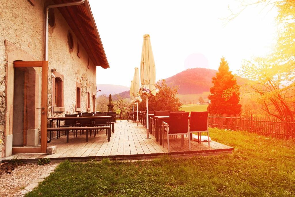 Hotel Rainhof Scheune & Naturpark Restaurant Кирхцартен Экстерьер фото